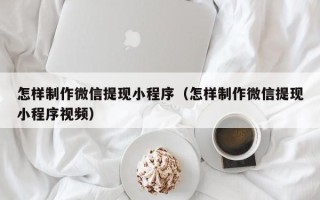 亳州怎样制作微信提现小程序（怎样制作微信提现小程序视频）