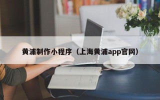 亳州黄浦制作小程序（上海黄浦app官网）